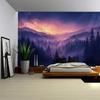Living Room Bedroom Decoration Tapestry Natural Scenery Wall Hanging Home Wall Background Cloth Forest Tree Large-sized Tapestry