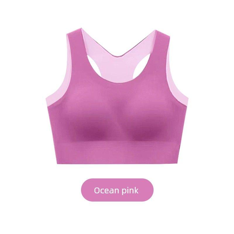 

Вся [Gao Ding] Одежда для йоги Майка для бега Спортивная верхняя одежда Жилет для пилатеса Повседневная Легче всего сочетать Красивая спина 5227 Ocean pink 2XL