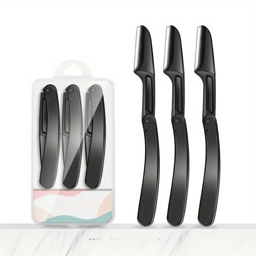 

3 шт. Триммер для бровей Эпиляторы для лица для женщин Удалитель волос для бровей для дам Бритва для придания формы бровям для лица