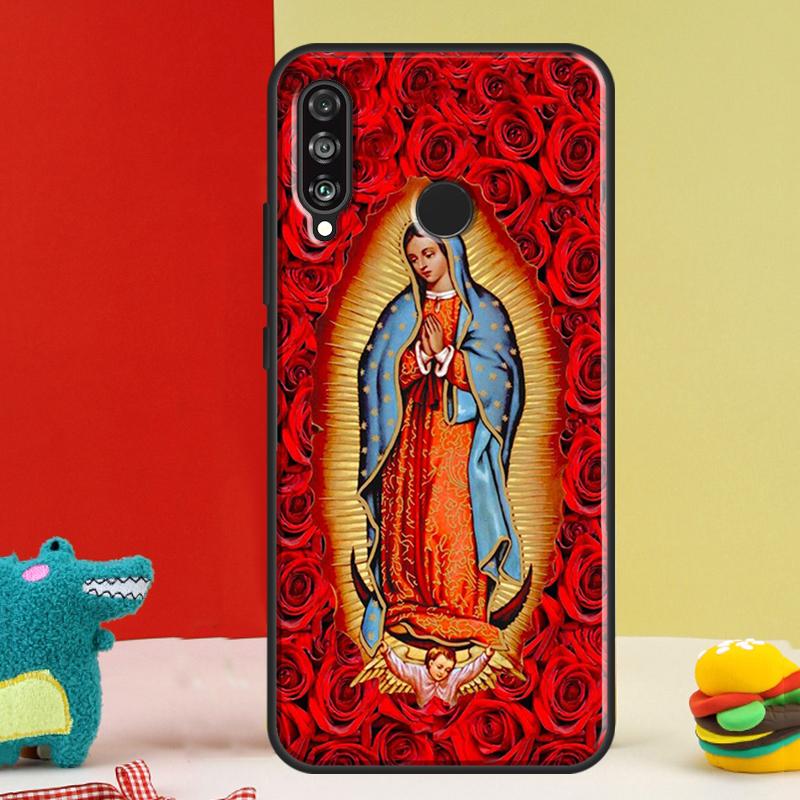 Virgen De Guadalupe Virgin Mary For Huawei Nova 12s 12i 11i 8i 9 10 SE Y91 Y90 Y60 Y70 Y72 Y61 P20 P40 P30 Lite P60 Pro Case