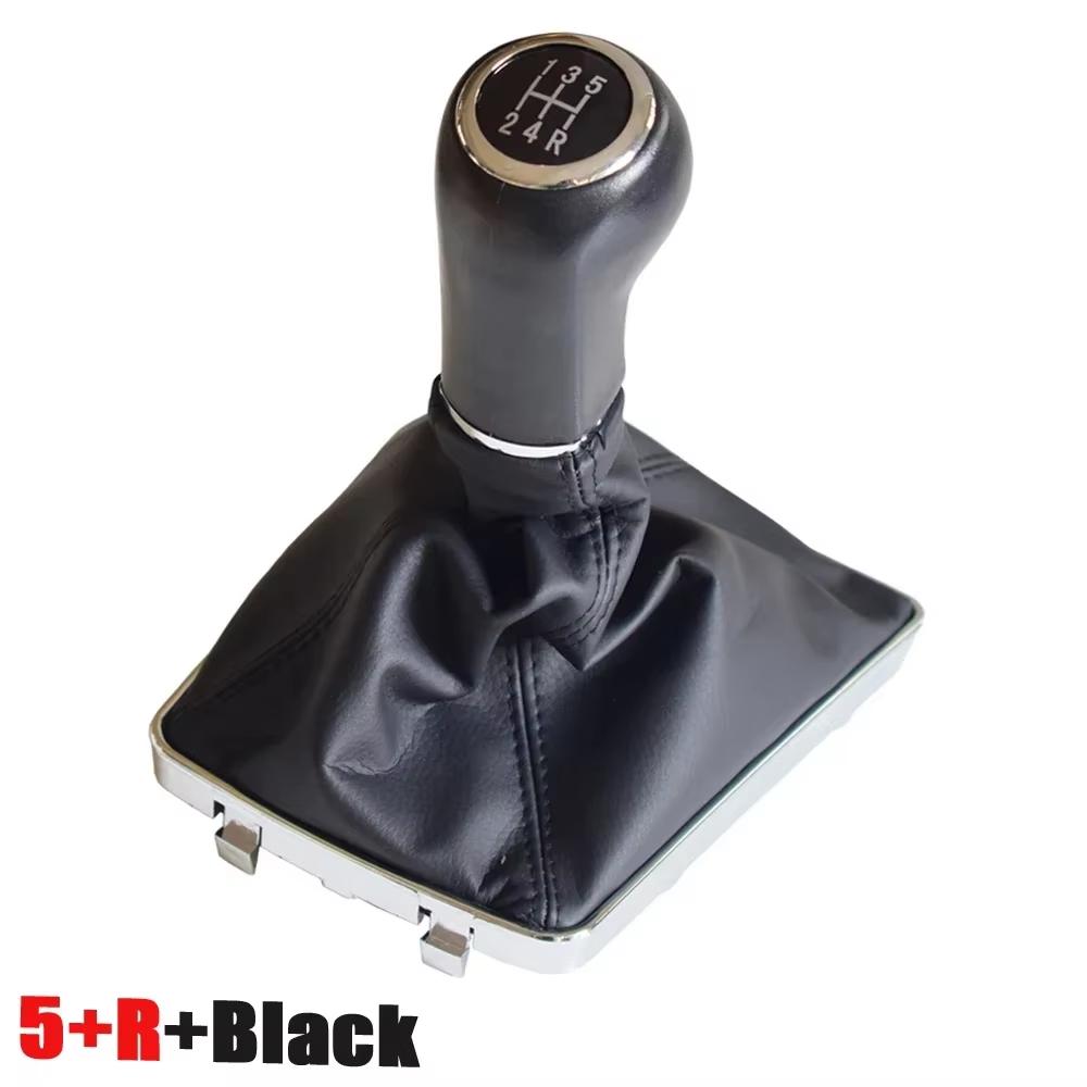 Fit For VAUXHALL OPEL ASTRA III H 1.6 2004-2010 Manual 5 6 Speed Gear Stick Lever Knob Shifter With Leather Dust-Proof Cover