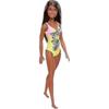 Barbie Doll, Brunette, Wearing Swimsuit, 1 Ea