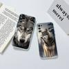 MH148 Animal Wolf Phone Case for Motorola Edge 20 30 S30 40 50 Fusion Lite Plus Pro Neo Ultra One Power Action Macro Hyper Vision Zoom