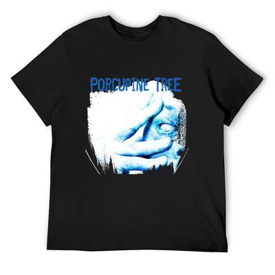 The Real Group Musicrock Porcupine Tree T-Shirt Graphic T Shirt Vintage Kawaii Clothes Outfits for Men