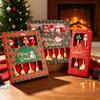 2/4Pcs Stainless Steel Xmas Spoon Fork Cutlery Set Cute Cartoon Handles for Holiday Party Table Decor