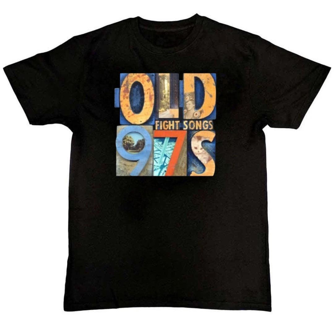 Collection OLD 97 s Fight Songs Graphic Mens T-Shirt S-4XL XL