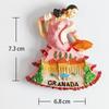 Spain Fridge Stickers Santo Domingo de la Calzada Travelling Souvenirs Plaza De Toros San Sebastian Fridge Magnets Wedding Gifts