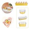 Mini Cake Pans with Lids Aluminum Foil Baking Cups Disposable Paper Cups Kitchen Brownie Pudding Dessert Muffin Cup Holders
