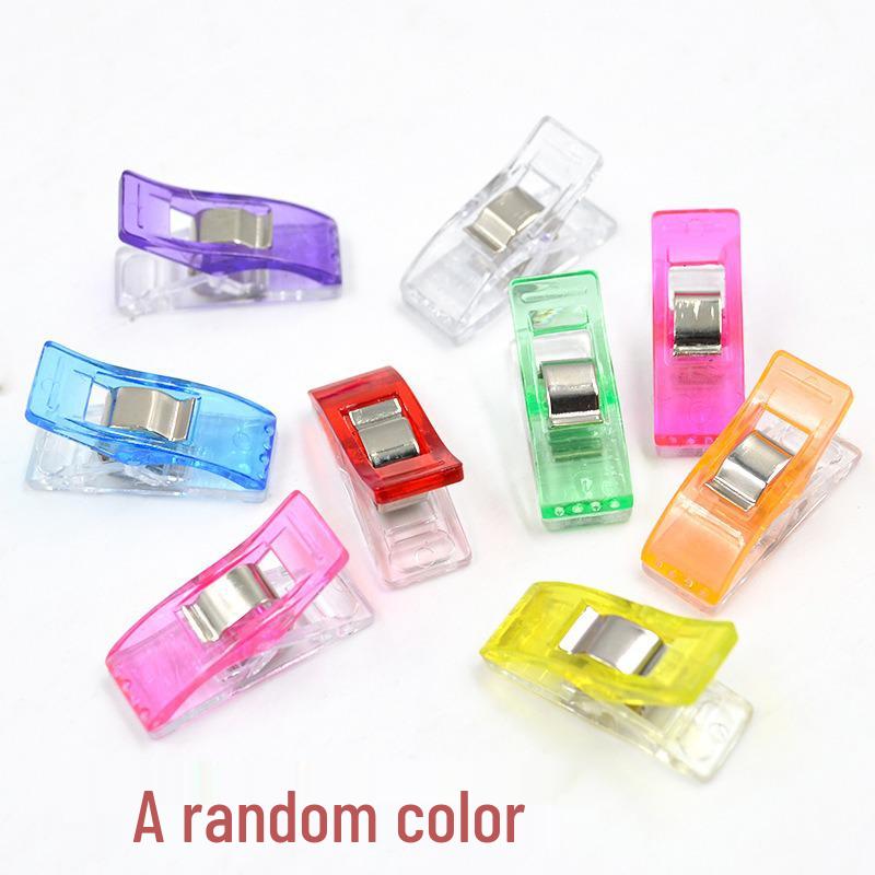 Разноцветные пластиковые зажимы для позиционирования ткани для шитья и рукоделия