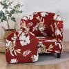 Printing Single Club Chair Cover Sofa Cover Full-covering Protective Cover Semi-circular Bathtub-shaped Sofa Cover Cushion