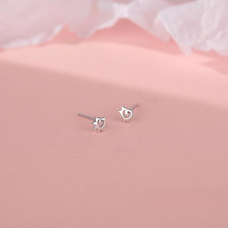 Personalized Sun Earrings for Women In Spring and Summer New Niche Earrings