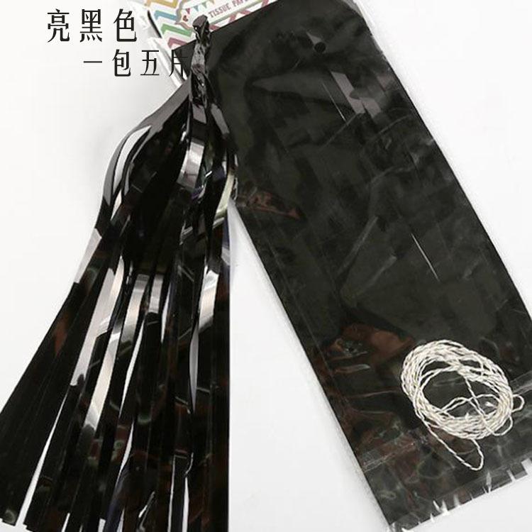 5pcs/lot Mixed DIY Tissue Paper Tassel Garland for Wedding Kids Birthday Party Decorations Baby Shower Favors Supplies