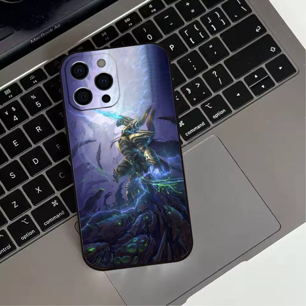 S-Starcrafts-Game-2 Phone Case For iPhone 17,16,15,14,13,12,11 Plus,Pro Max,XS,Soft Silicone Black Cover