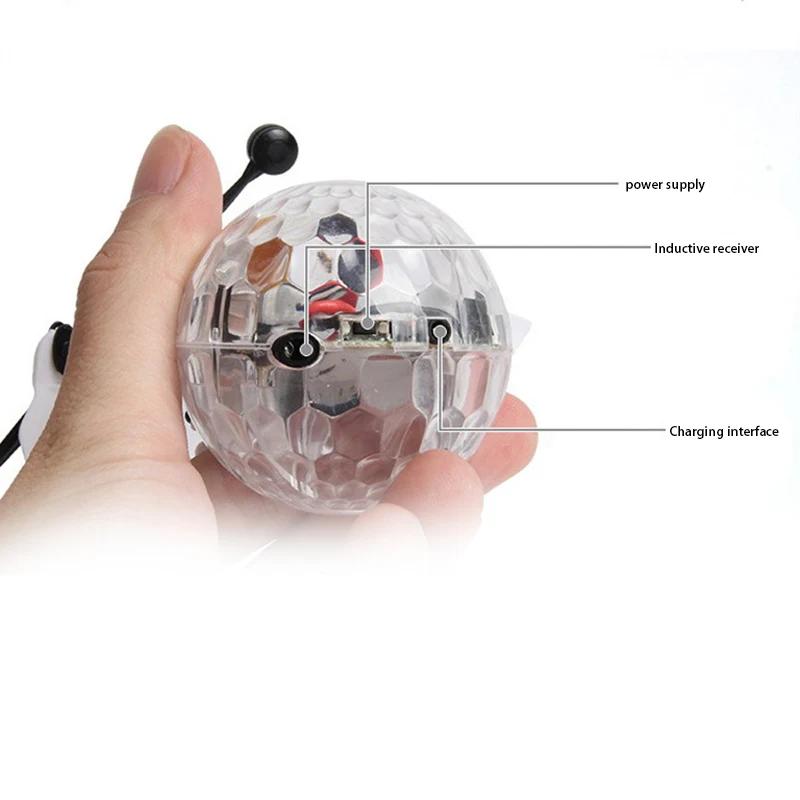 RC Flying Ball Luminous Kid's Flight Balls Electronic Infrared Induction Aircraft Remote Control Toys LED Light Mini Helicopter