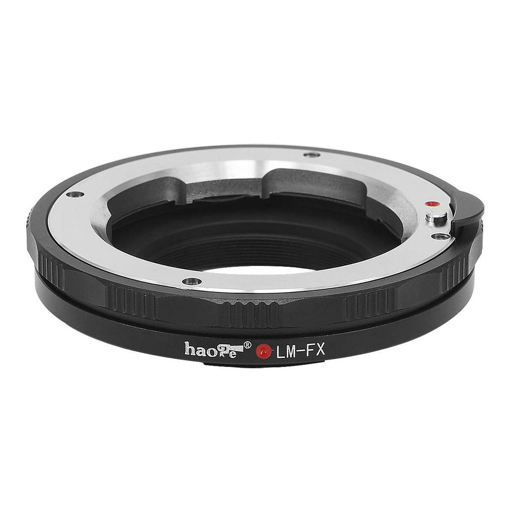 Haoge Macro Focus Lens Mount Adapter for Leica M LM Zeiss ZM Voigtlander VM Lens To Fujifilm Fuji X FX Mount Cameras Copper X-E1 X-E2 X-E2s X-E3 X-H1