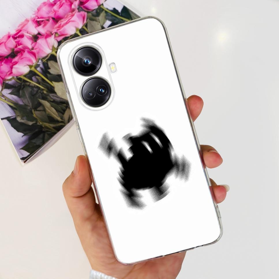 For Realme 10 Pro+ 6.7" RMX3687 Case Cute Cartoon Astronaut Cat Soft Silicon TPU Cover For Realme 10 Pro Plus Bumper Phone Case