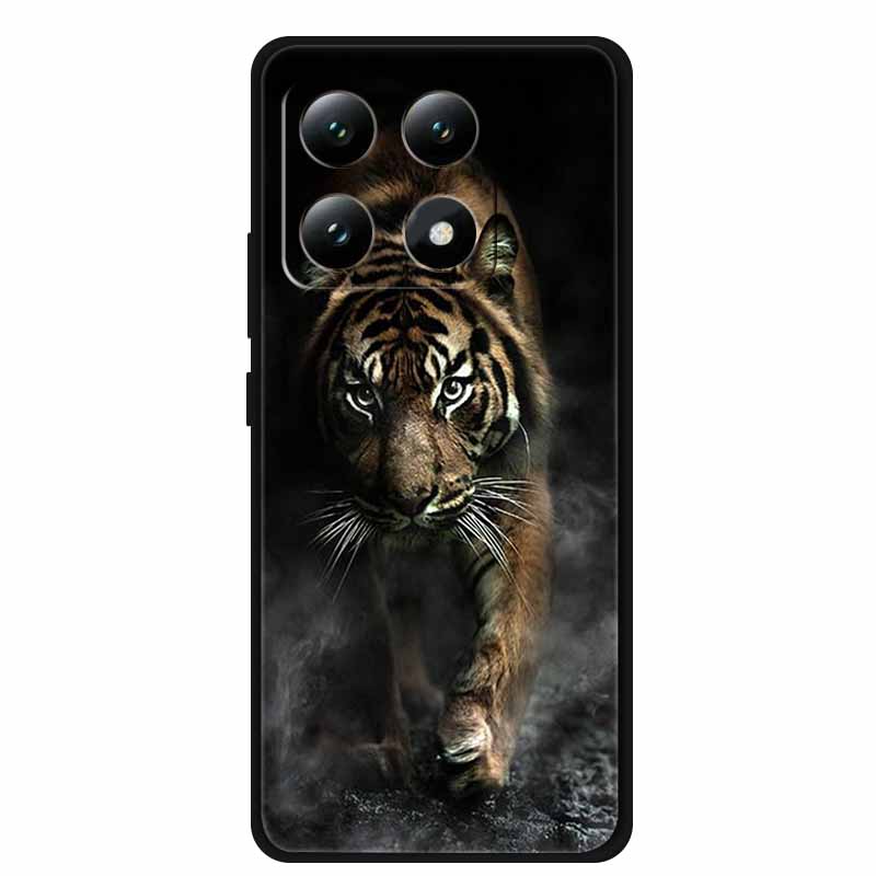 For Xiaomi 15T 5G Case Silicone Luxury Animal TPU Soft Printing Bumper for Xiaomi 15T Pro 5G Starry Sky Scenery Shockproof Cover