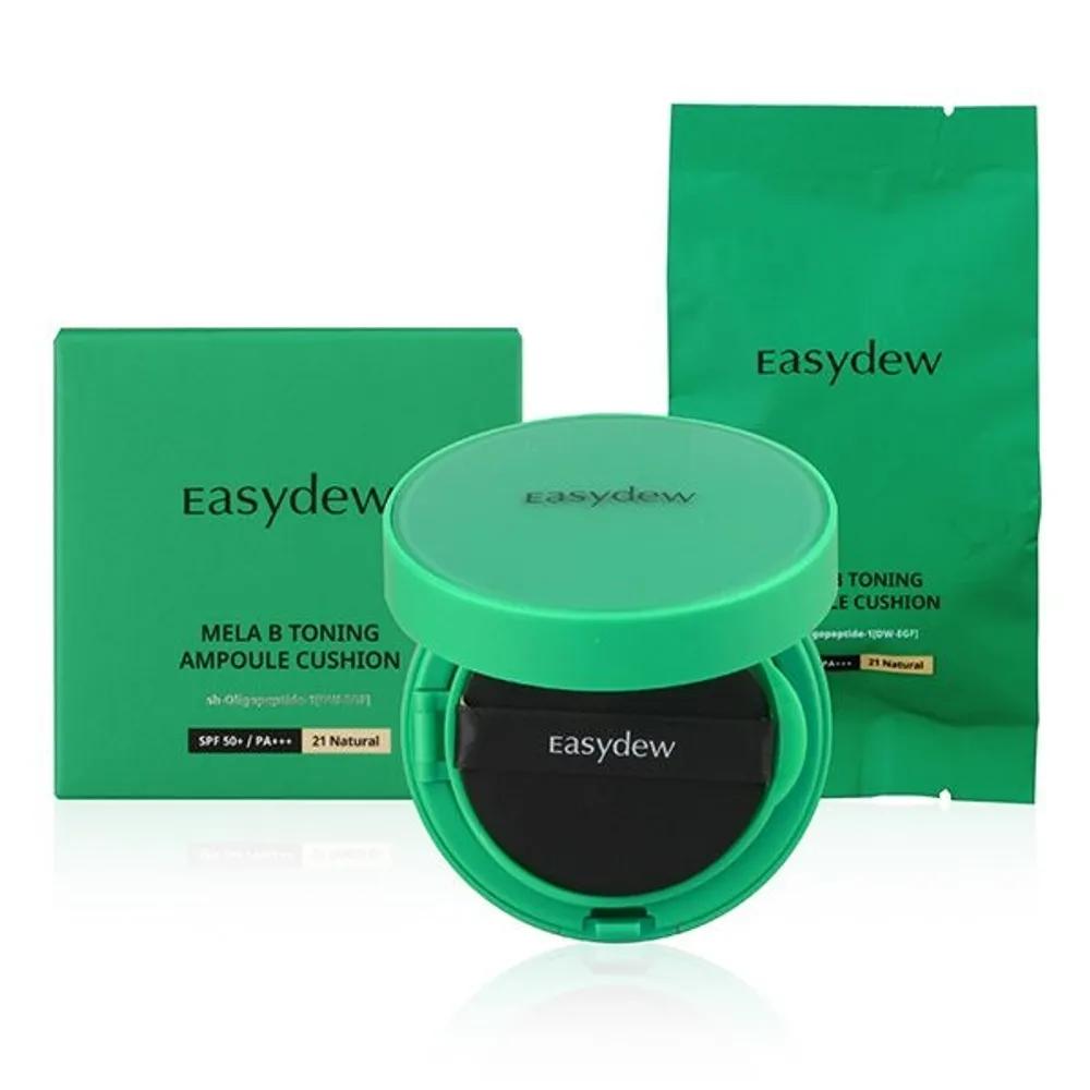 Easydew Dark Spot Cushion Mela B Toning Ampoule Cushion Main Product + Refill No. 21 Natural