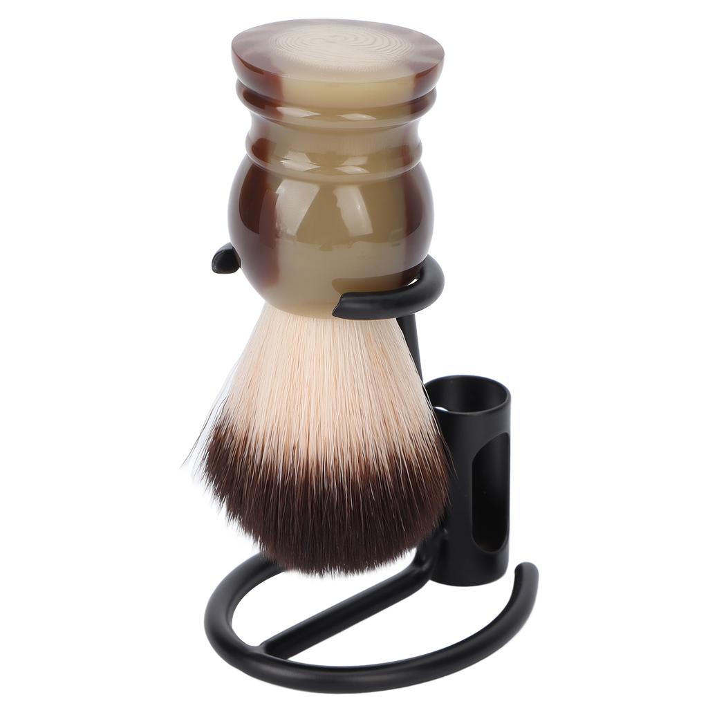 Razor Holder Modern Non Slip Quick Drying Practical Matte Black Metal Shaver Hanger Shaving Brush Stand