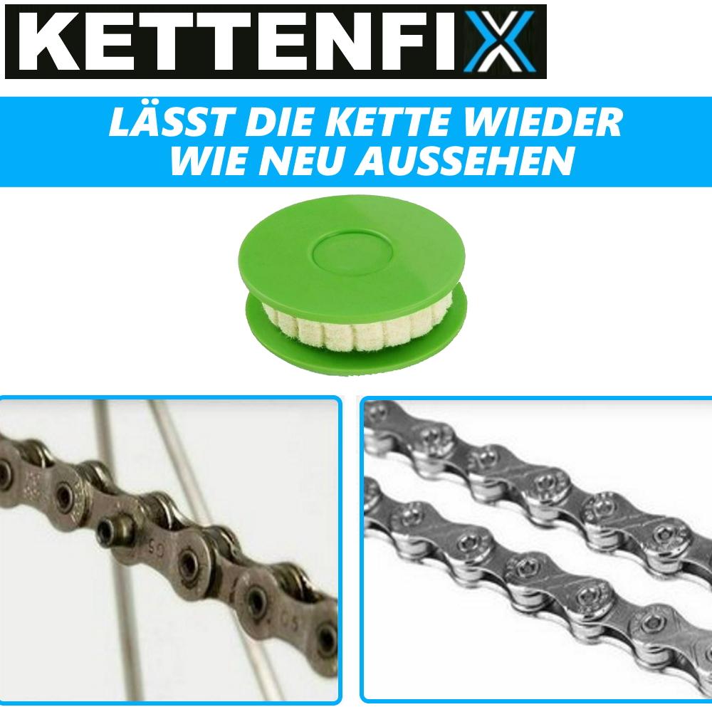 KETTENFIX Fahrradkettenöler Kettenschmierer Kettenreiniger Fahrradketten Öler