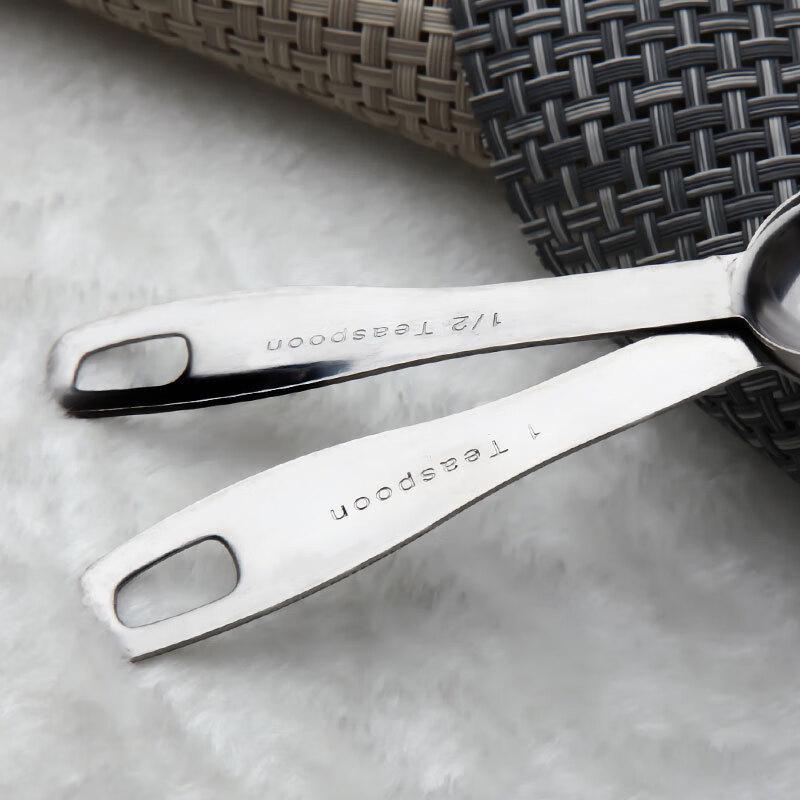 Zhi Shi 5-Piece Stainless Steel Measuring Spoon Set