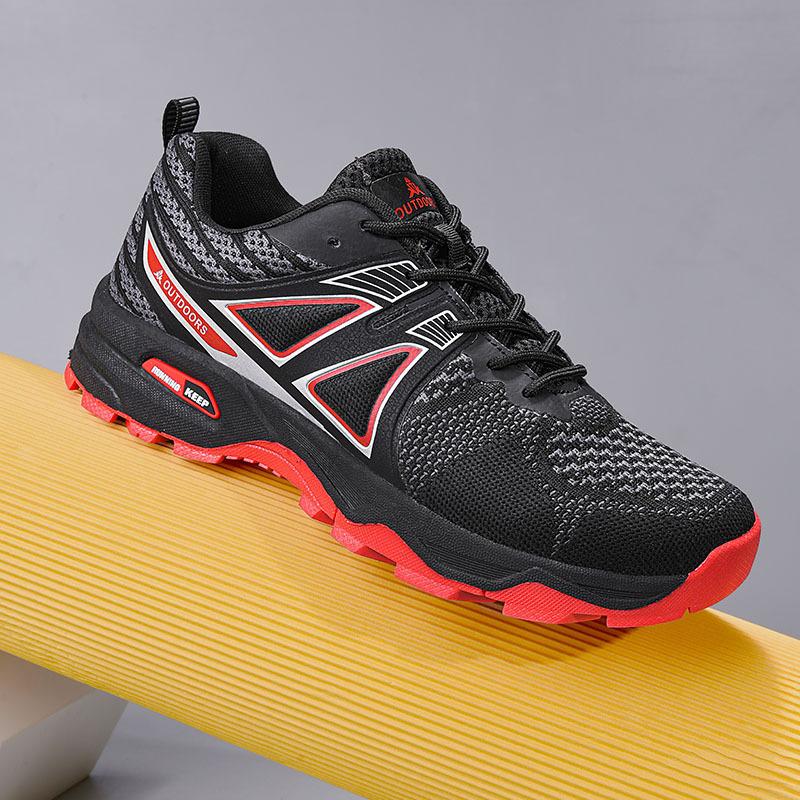 

2025 new Amazon large size men s shoes low-top lace-up sneakers four-season outdoor hiking shoes 39