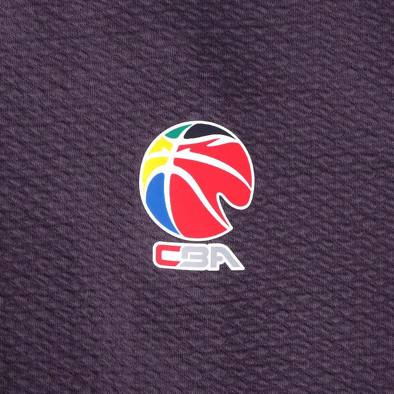 Li Ning CBA Series Jednoduchý potisk Pohodlná Všestranná Sportovní volnočasová Mikina s dlouhým rukávem Unisex mikiny AWDVF69-3