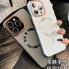 The new non-slip corrugated is suitable for Apple 15promax mobile phone case, and the new iPhone 15 magnetic protective case.