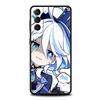 Genshin Impact Lovely Furina Phone Case For Samsung Galaxy S25 Edge S24 S23 S22 Ultra S20 S21 FE 5G S10 S9 Plus S10E Soft Cover