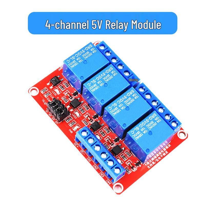 Jiulongxi 1-Channel 24V Optocoupler Isolated Relay Module