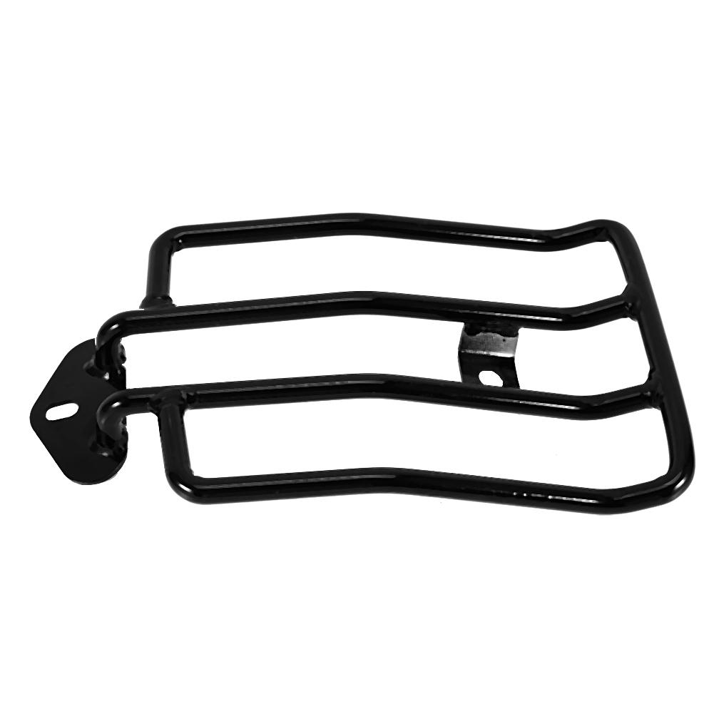 St Rr Luggage Rack Carrier For XL883/1200 X48 2004-16 Black Rr Top Case Carrier Luggage Rack St Rr Rack