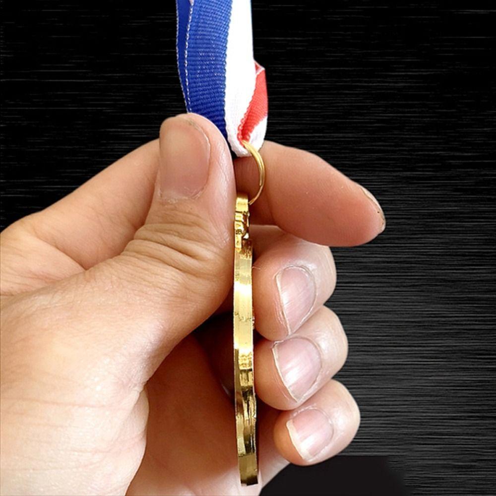 5cm Diameter Swimming Competition Medal Zinc Alloy Sports Award  Activity Contest