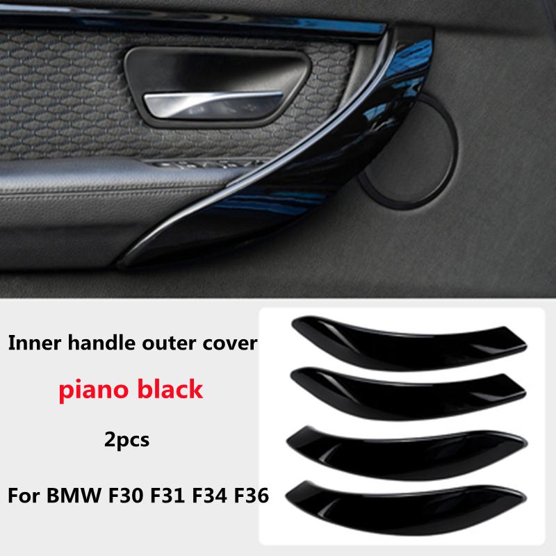 

Накладка на внутреннюю дверную ручку, накладка из углеродного волокна, аксессуары для отделки текстурой для BMW 3/4 серии F30 F80 F31 F32 F33 F34 F35 4pcs3Ku