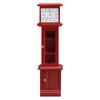 Nostalgic Miniature Floor Clock Dollhouses Accessory for Retro Enthusiasts and Unique Home Decors