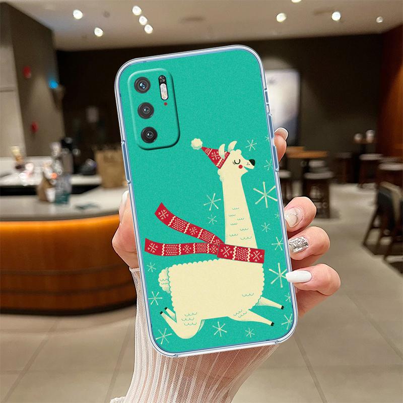 NH5 Alpaca Transparent Phone Case for LG K22 K30 K40 K40S K41 K42 K50 K50S K51 K51S K52 K61 K62 K71 K92 Q60 Q61 V40 V50 V60