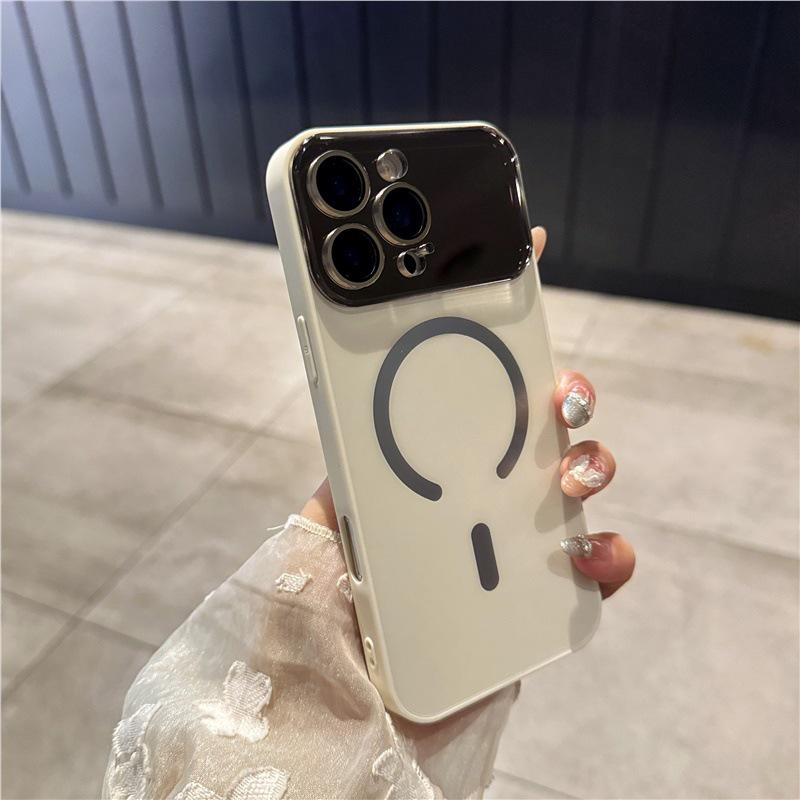 iPhone 17-Compatible Full Coverage Lens Film for Apple 16: Large Window, Magnetic, Matte