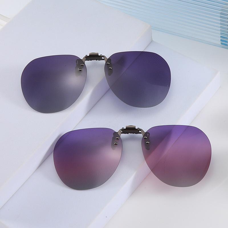 Gafas de Sol Polarizadas Polygon con Clip: Lentes abatibles para Hombres y Mujeres con Gafas para Miopía.