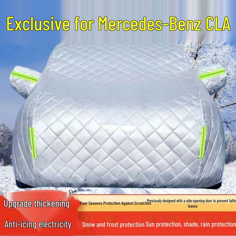 Mercedes CLA Series Car Cover: Sun, Rain, Snow, Frost, Ice, and Hail Protection All-season hail, snow, frost, sun, rain protection