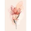 Abstract Watercolor Lotus Flower Posters Prints Colorful Floral Botanical Canvas Painting for Living Room Decor Wall Art Picture