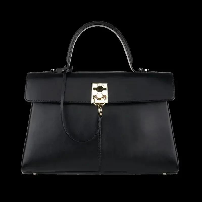 Women's Fashion Shoulder Bag High-quality Light Luxury Brand Niche Design Leather Handbag Briefcase Commuter Crossbody Bag