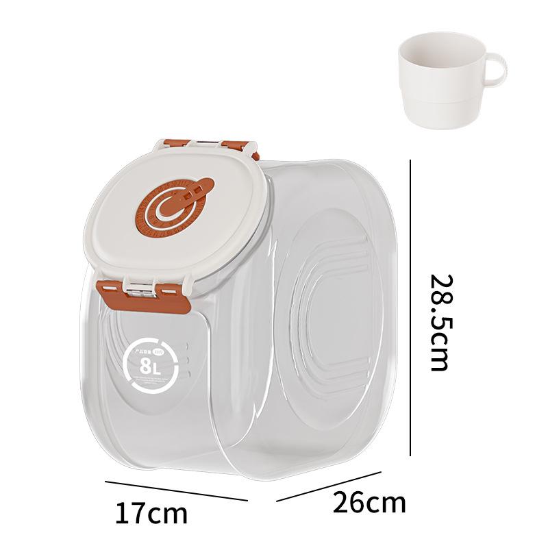 Moon Protection Airtight Rice and Flour Storage Bin