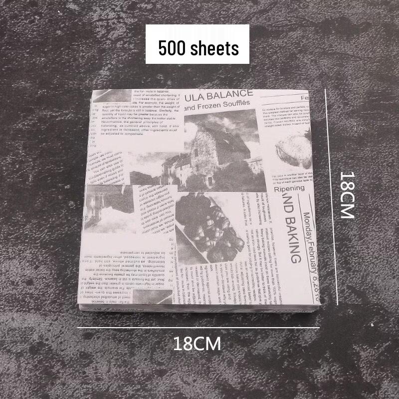 

Disposable Greaseproof Paper Sheets