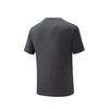 Anta Running Series Short Sleeve Knitted Shirt Summer 2026 T-Shirt Men tops Basic-Black Flower-Gray 952625109-3