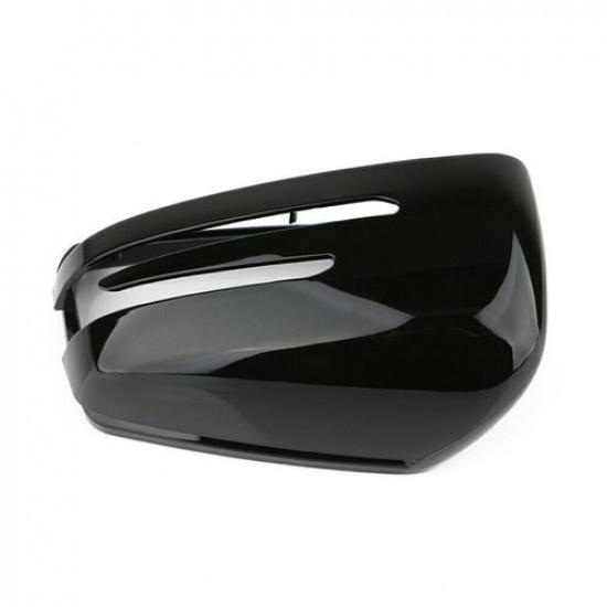1PC RH Black Side Mirror Light Cover For Benz W176 W246 W204 W212 W221 CLA C117