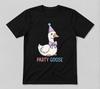 Colors Mama Goose Party Cute New Mom Lover Graphic Gift Tee Black T-shirt
