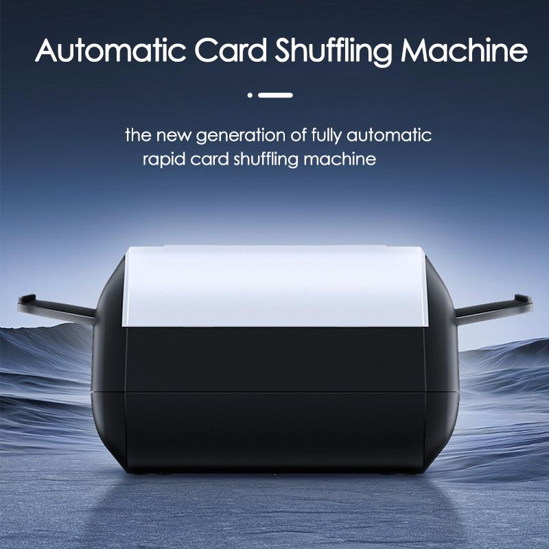 2000mAh Rechargeable Automatic Card Shuffling Machine Electric Poker Card Mixer Automatic Shuffler Tool for Board Games Party