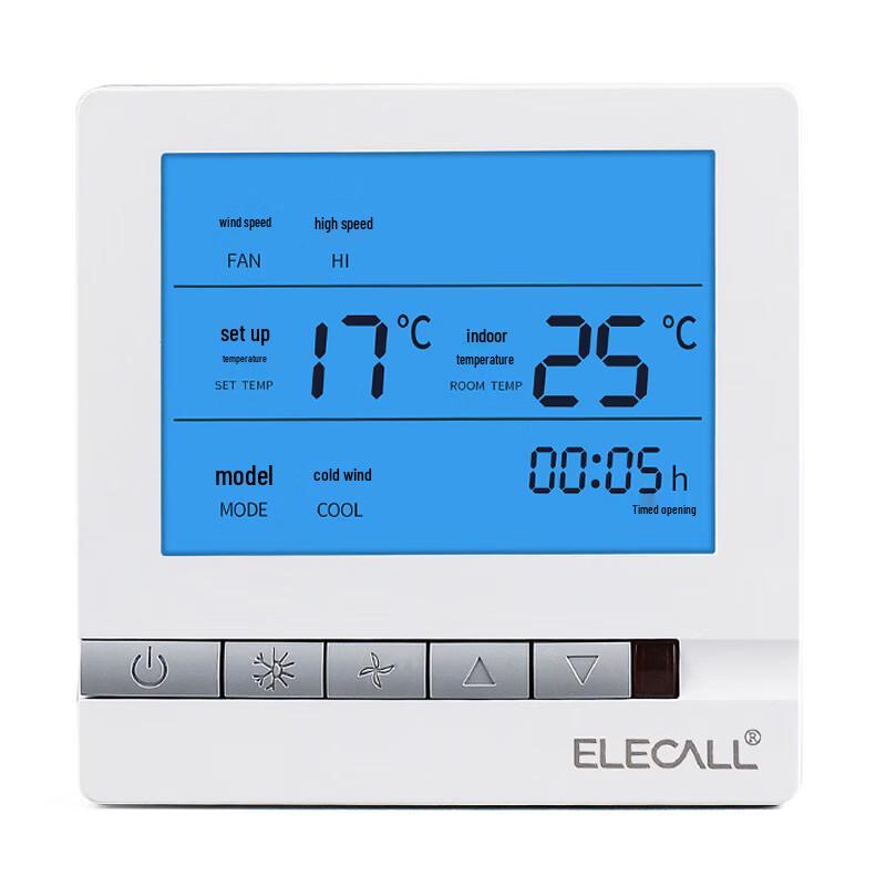 Elecall EK8805FB Central AC LCD Thermostat