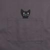 Department store exclusive in Popular brand apron A cute cat on the Kitchen apron 28611 Made Japan Atsuko Matano (Atsuko Matano) pocket. (smock)