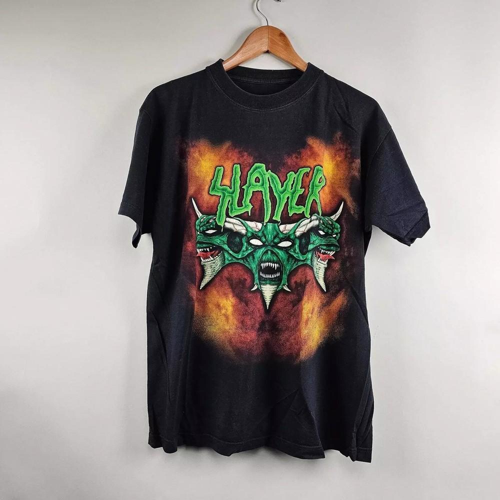 Slayer Diabolus In musica On Tour Vintage 90s T shirt Good new new Unisex T-Shirt