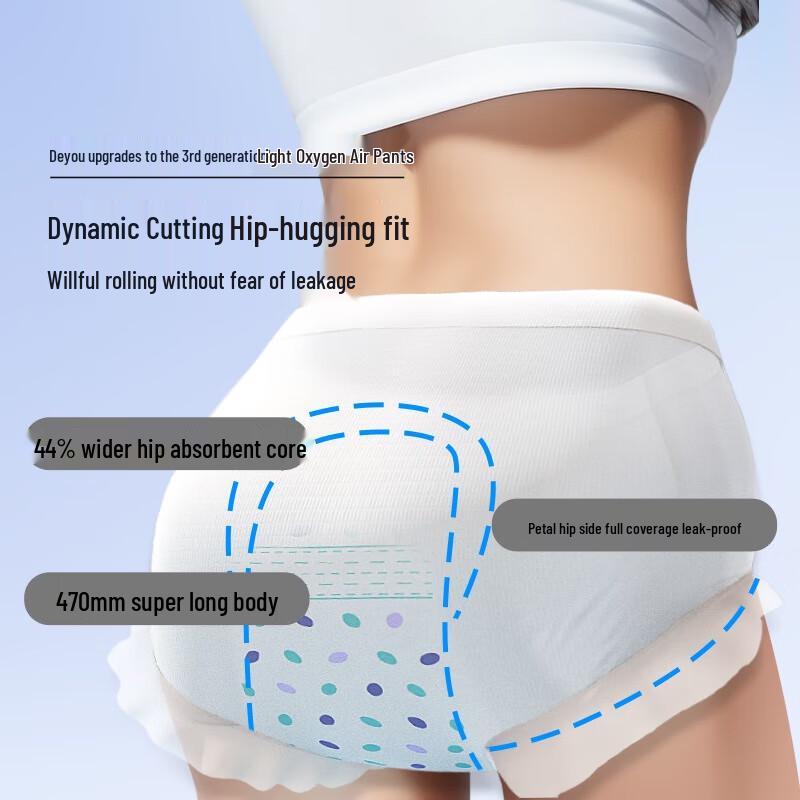 DeYou Ljus Syre Graviditetspyjamas